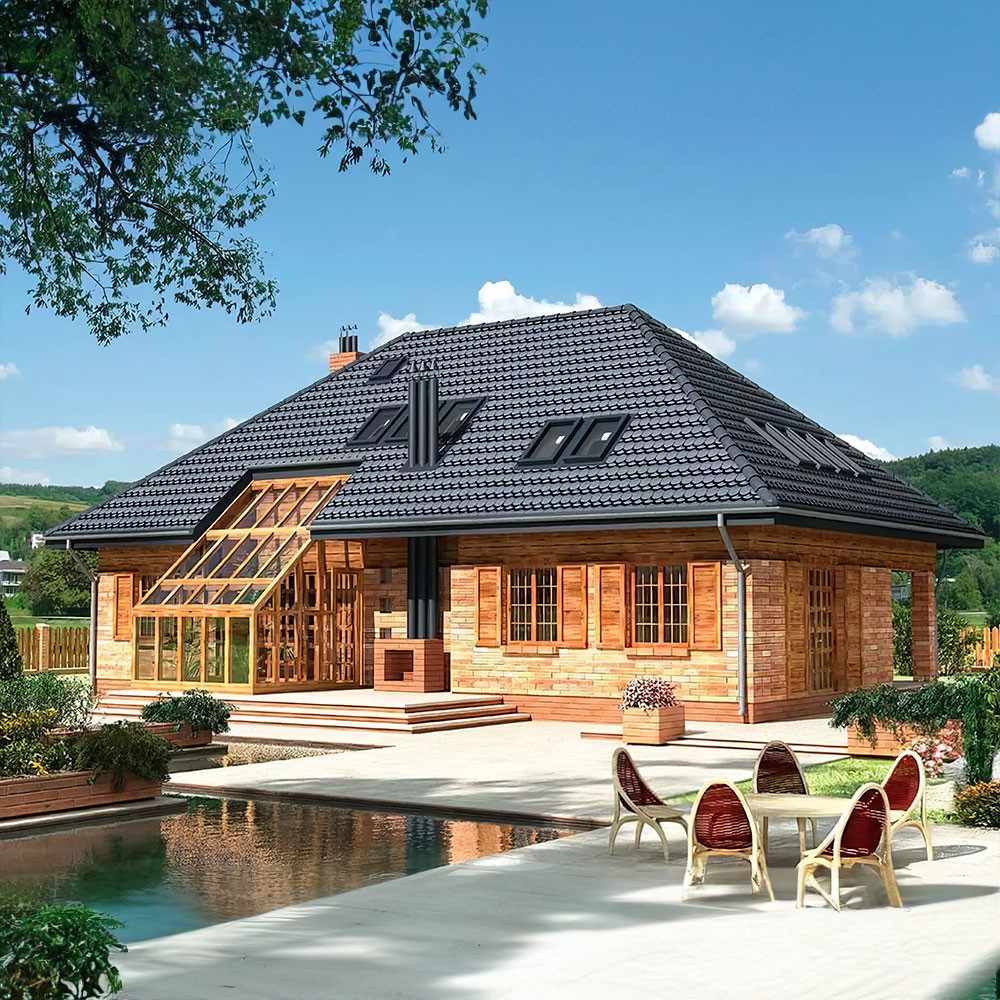 Вальмовая крыша в Алзамае и Иркутской области